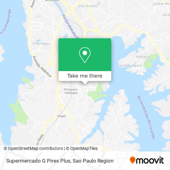 Supermercado G Pires Plus map