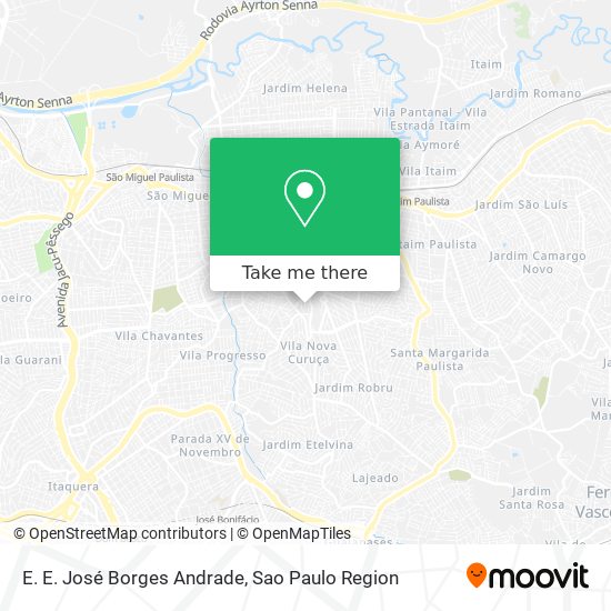 E. E. José Borges Andrade map