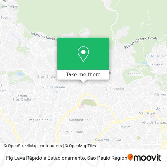 Flg Lava Rápido e Estacionamento map