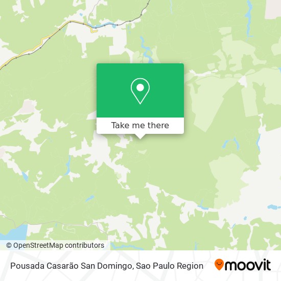Pousada Casarão San Domingo map