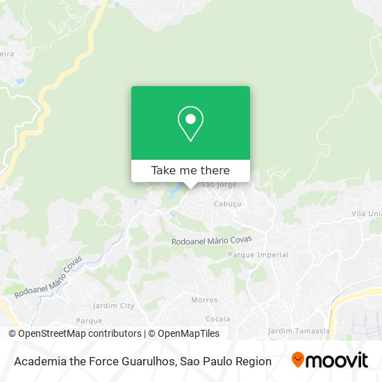 Academia the Force Guarulhos map