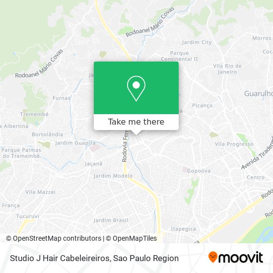 Studio J Hair Cabeleireiros map