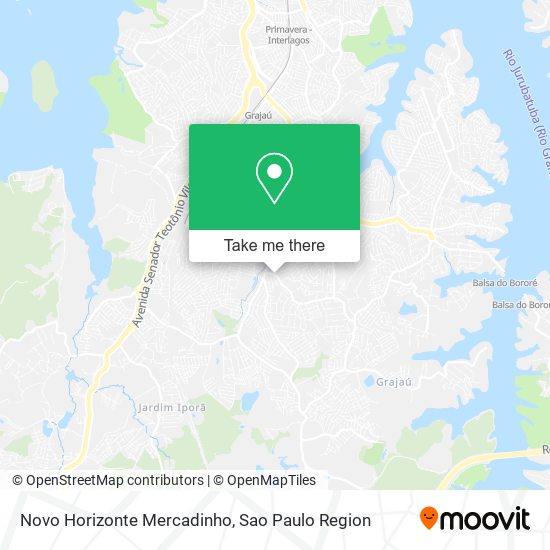 Novo Horizonte Mercadinho map