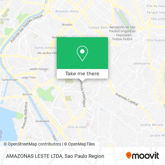 AMAZONAS LESTE LTDA map