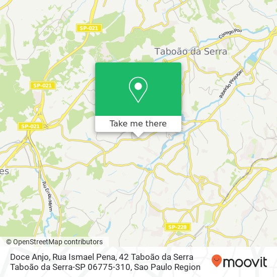 Doce Anjo, Rua Ismael Pena, 42 Taboão da Serra Taboão da Serra-SP 06775-310 map