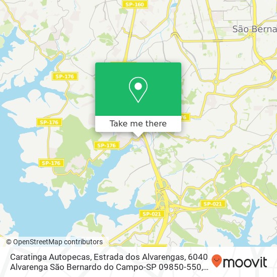 Caratinga Autopecas, Estrada dos Alvarengas, 6040 Alvarenga São Bernardo do Campo-SP 09850-550 map