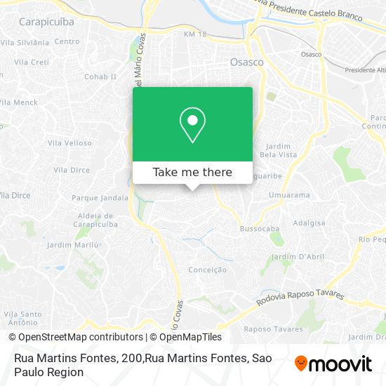 Rua Martins Fontes, 200,Rua Martins Fontes map