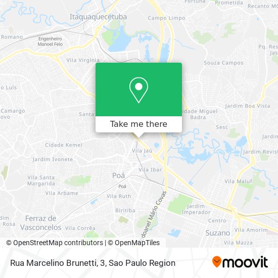 Rua Marcelino Brunetti, 3 map