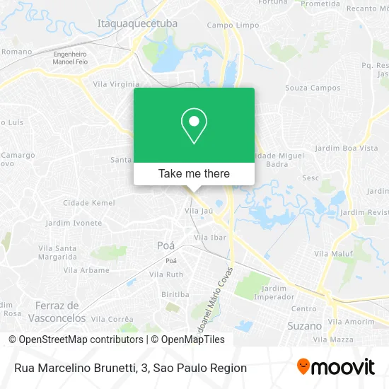 Rua Marcelino Brunetti, 3 map