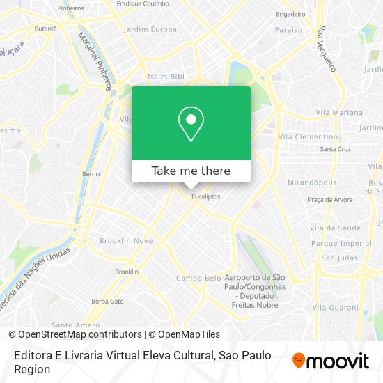 Mapa Editora E Livraria Virtual Eleva Cultural