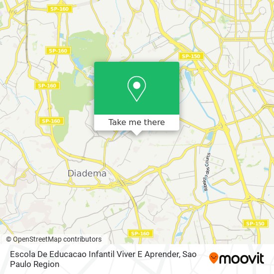 Escola De Educacao Infantil Viver E Aprender map