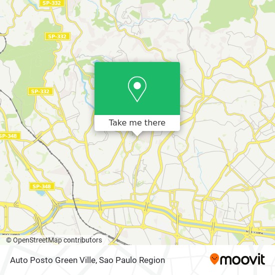 Auto Posto Green Ville map