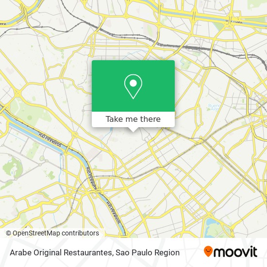 Arabe Original Restaurantes map