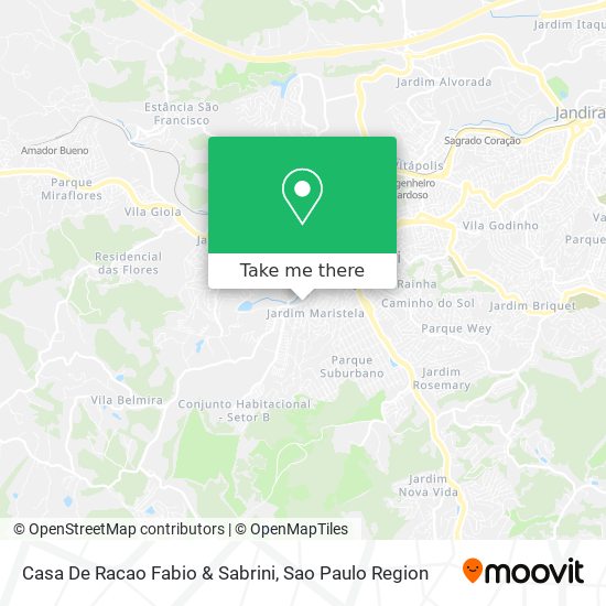 Casa De Racao Fabio & Sabrini map