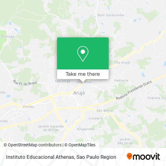 Instituto Educacional Athenas map
