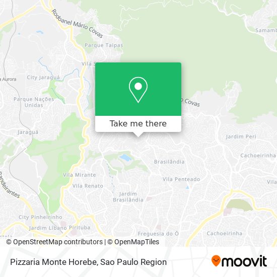 Pizzaria Monte Horebe map