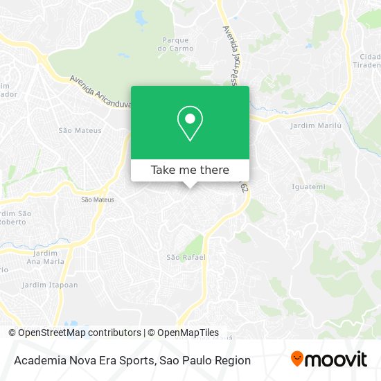 Academia Nova Era Sports map