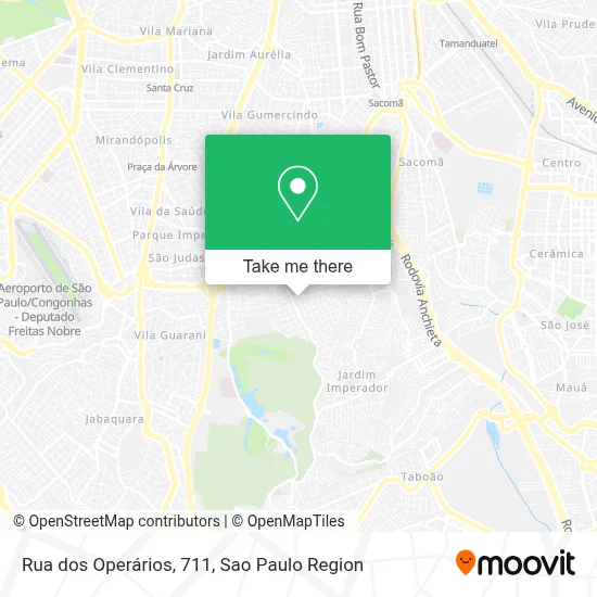 Rua dos Operários, 711 map