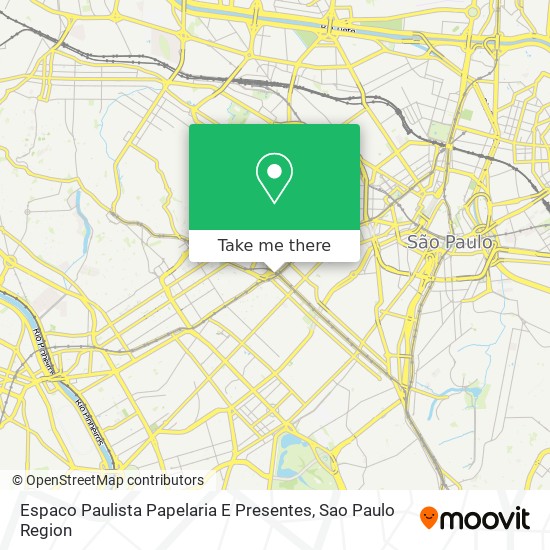 Mapa Espaco Paulista Papelaria E Presentes