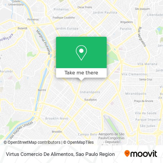 Virtus Comercio De Alimentos map