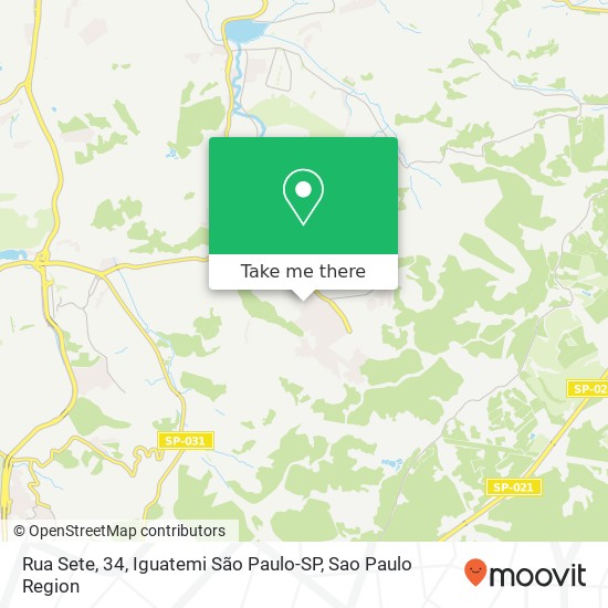 Rua Sete, 34, Iguatemi São Paulo-SP map