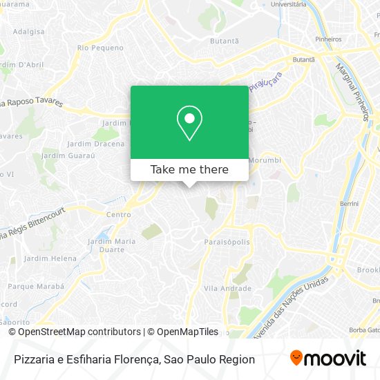 Pizzaria e Esfiharia Florença map