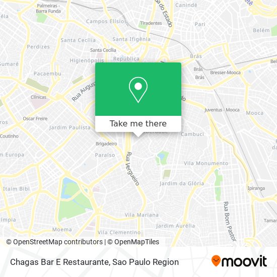 Chagas Bar E Restaurante map
