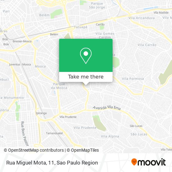 Mapa Rua Miguel Mota, 11