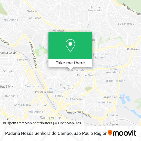 Padaria Nossa Senhora do Campo map
