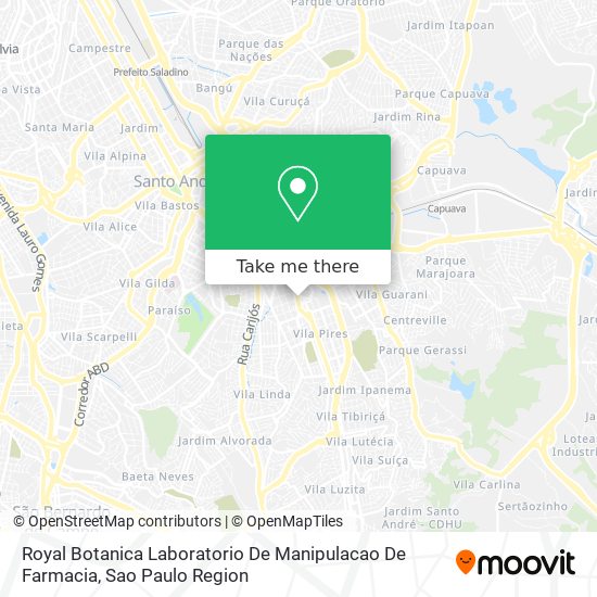 Royal Botanica Laboratorio De Manipulacao De Farmacia map