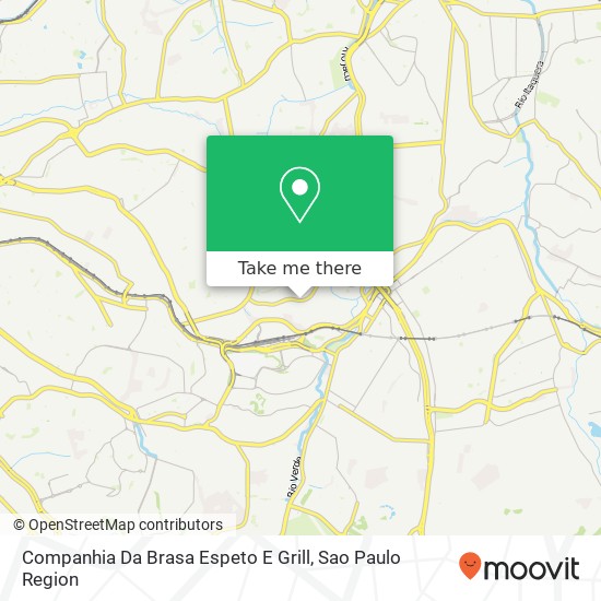 Mapa Companhia Da Brasa Espeto E Grill