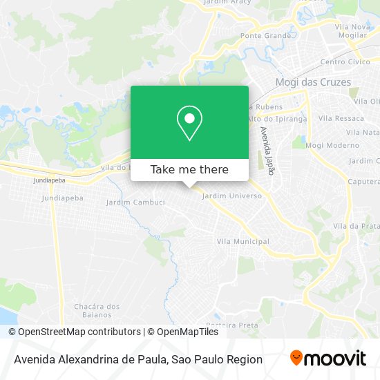Avenida Alexandrina de Paula map