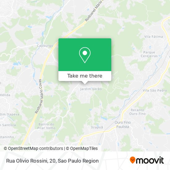 Rua Olívio Rossini, 20 map