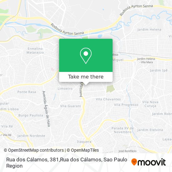 Rua dos Cálamos, 381,Rua dos Cálamos map