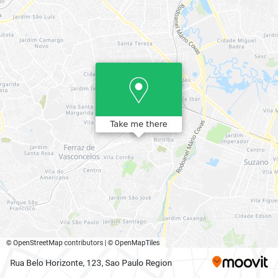 Rua Belo Horizonte, 123 map