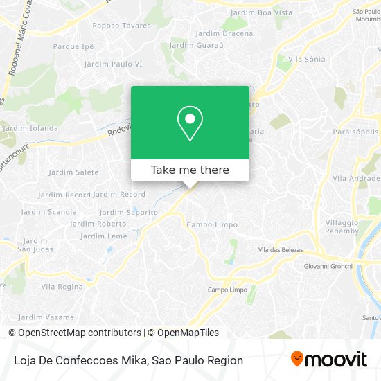 Loja De Confeccoes Mika map