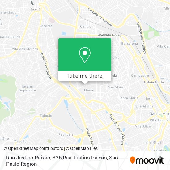 Mapa Rua Justino Paixão, 326,Rua Justino Paixão