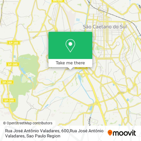 Mapa Rua José Antônio Valadares, 600,Rua José Antônio Valadares