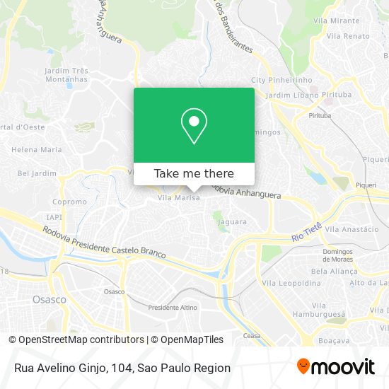 Rua Avelino Ginjo, 104 map