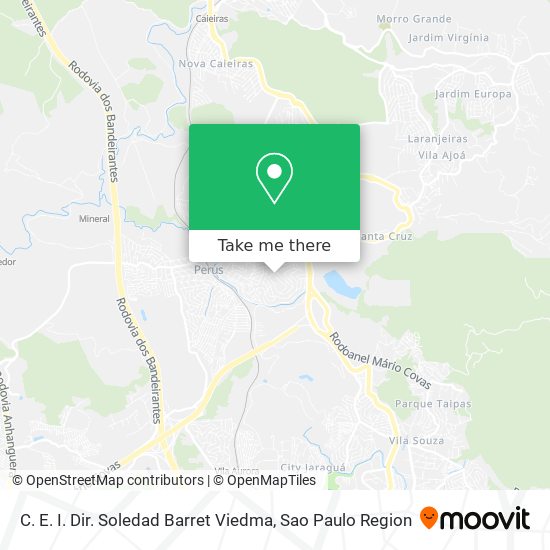 C. E. I. Dir. Soledad Barret Viedma map