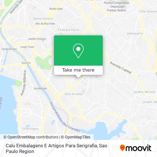 Calu Embalagens E Artigos Para Serigrafia map