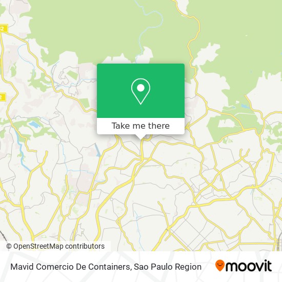 Mavid Comercio De Containers map