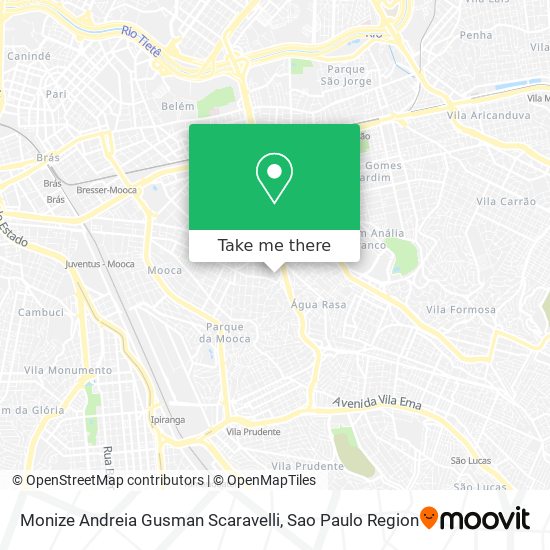 Monize Andreia Gusman Scaravelli map