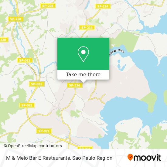 M & Melo Bar E Restaurante map