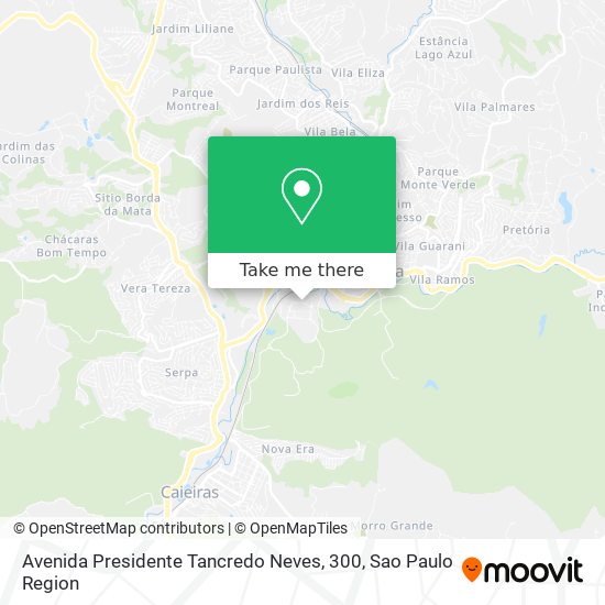 Avenida Presidente Tancredo Neves, 300 map