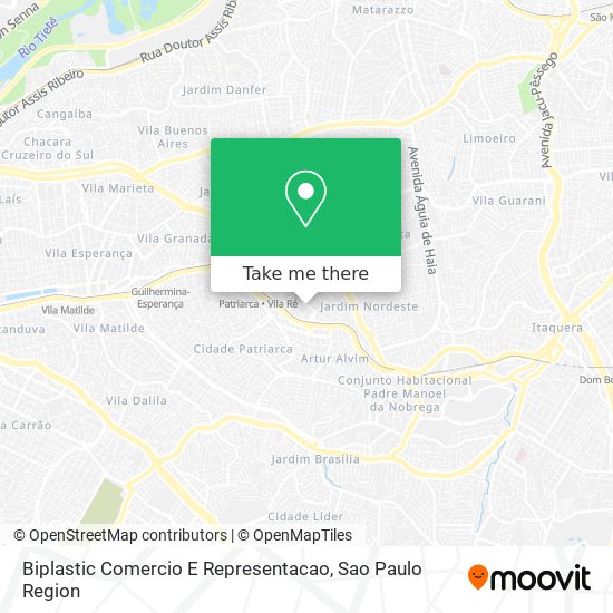 Mapa Biplastic Comercio E Representacao