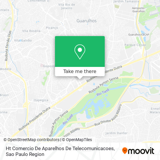 Mapa Ht Comercio De Aparelhos De Telecomunicacoes