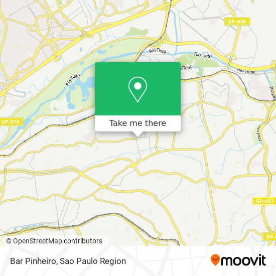 Bar Pinheiro map