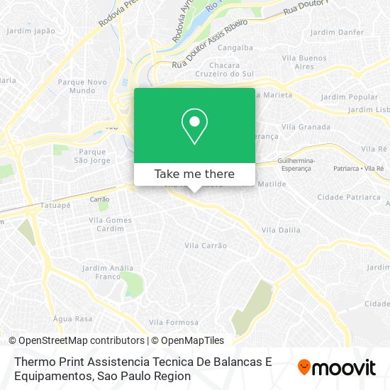 Thermo Print Assistencia Tecnica De Balancas E Equipamentos map