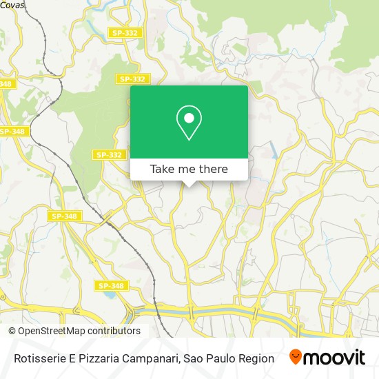 Mapa Rotisserie E Pizzaria Campanari